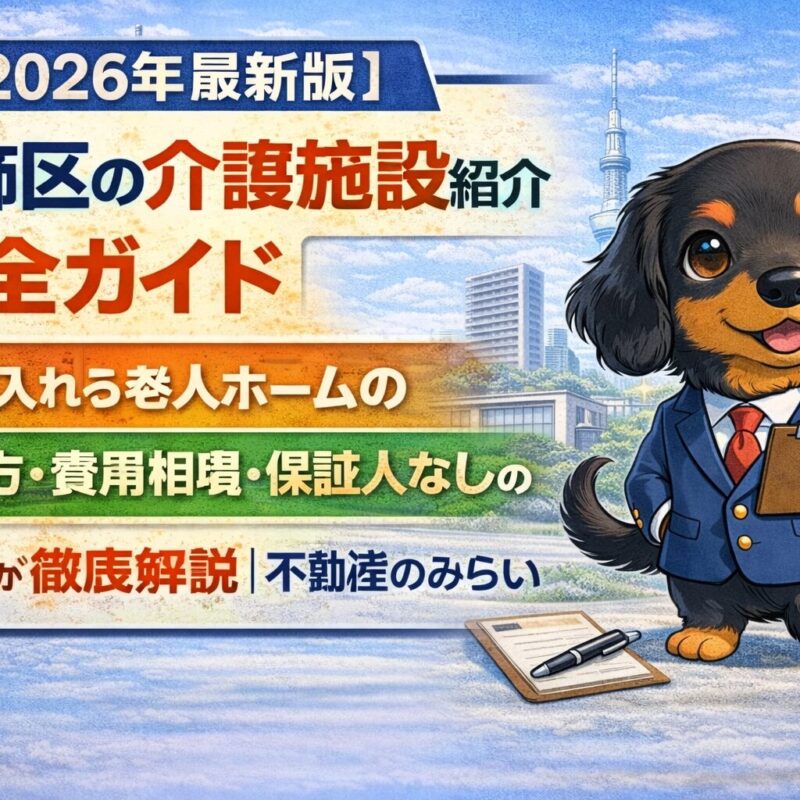 葛飾区の介護施設紹介ガイド
