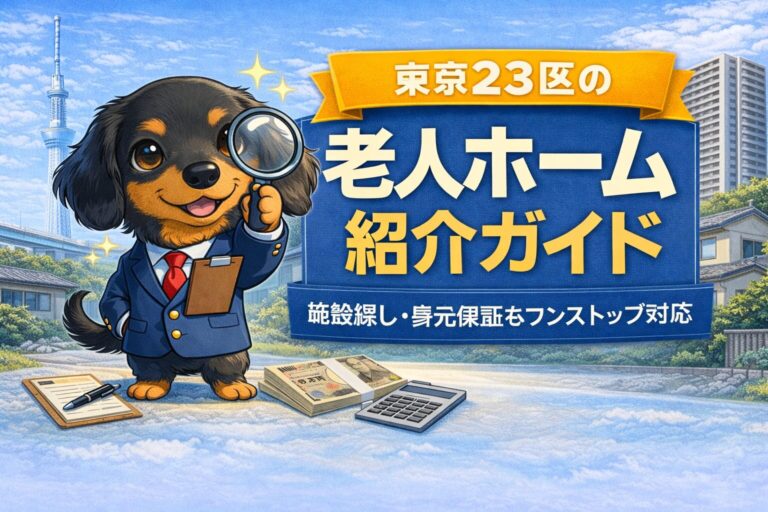 東京23区の老人ホーム紹介ガイド